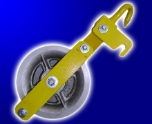 polea de aluminio
